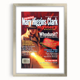 Classic Mary Higgins Clark Mystery Magazine Cover Art