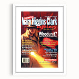 Classic Mary Higgins Clark Mystery Magazine Cover Art