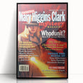 Classic Mary Higgins Clark Mystery Magazine Cover Art