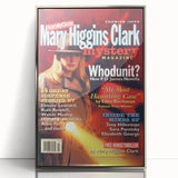 Classic Mary Higgins Clark Mystery Magazine Cover Art