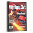 Classic Mary Higgins Clark Mystery Magazine Cover Art