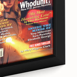 Classic Mary Higgins Clark Mystery Magazine Cover Art