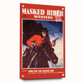 Classic Masked Rider Western Magazine Cover Art