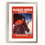 Classic Masked Rider Western Magazine Cover Art