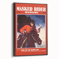 Classic Masked Rider Western Magazine Cover Art