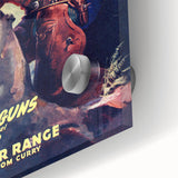 Vintage Magazine Cover Art – Masked Rider Western Retro Print