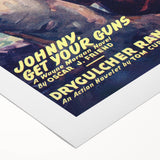 Vintage Magazine Cover Art – Masked Rider Western Retro Print