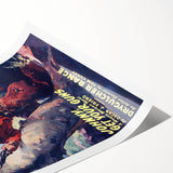 Vintage Magazine Cover Art – Masked Rider Western Retro Print