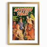 Vintage Magazine Cover Art – Mystery Tales Retro Print