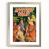 Vintage Magazine Cover Art – Mystery Tales Retro Print