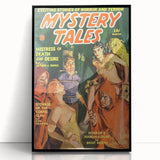 Vintage Magazine Cover Art – Mystery Tales Retro Print