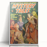 Vintage Magazine Cover Art – Mystery Tales Retro Print
