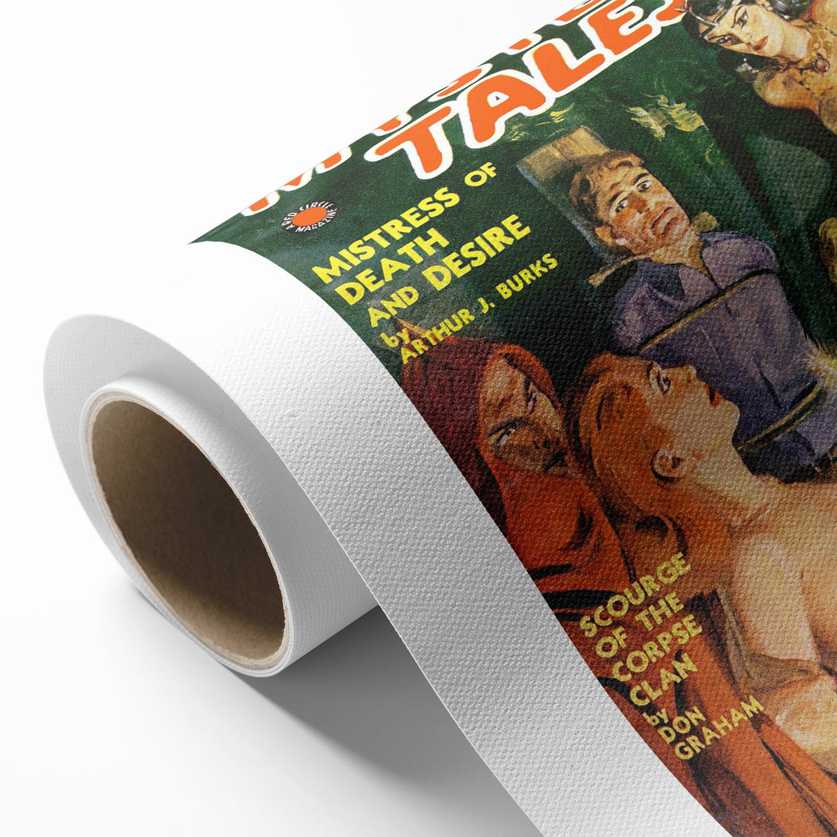Vintage Magazine Cover Art – Mystery Tales Retro Print