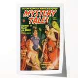 Vintage Magazine Cover Art – Mystery Tales Retro Print