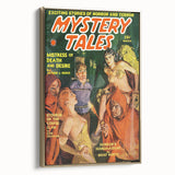 Vintage Magazine Cover Art – Mystery Tales Retro Print