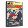 Vintage Magazine Cover Art – New Western Retro Print