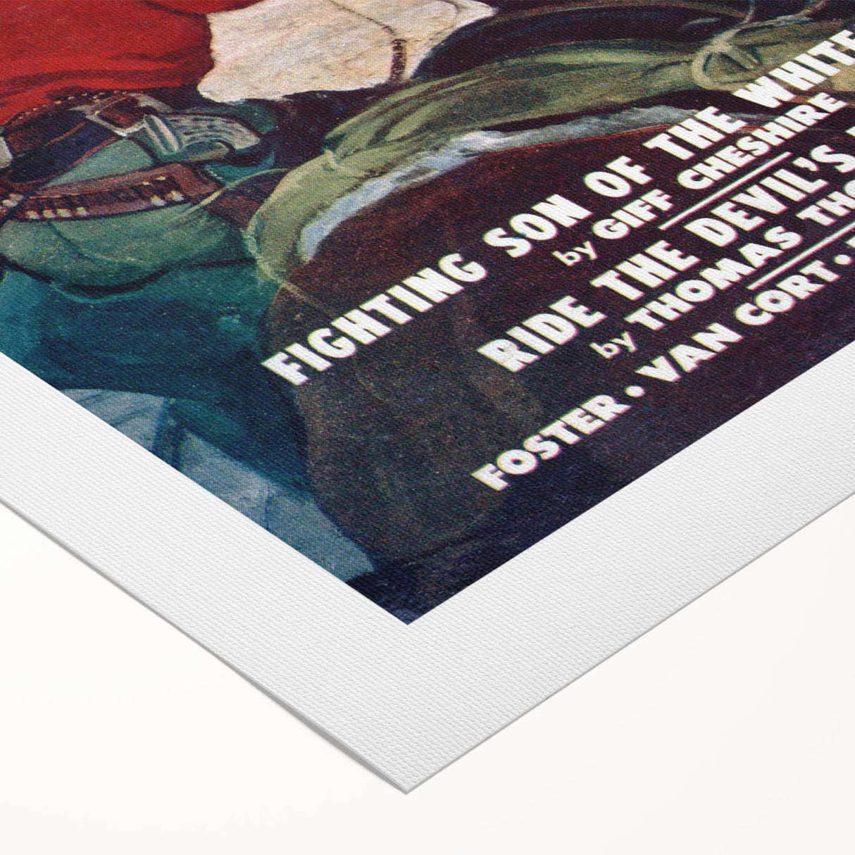 Vintage Magazine Cover Art – New Western Retro Print