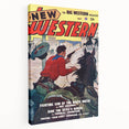 Vintage Magazine Cover Art – New Western Retro Print