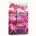 Vintage Magazine Cover Art – New Worlds Retro Print
