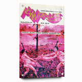 Vintage Magazine Cover Art – New Worlds Retro Print
