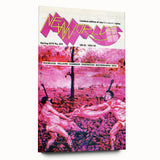 Vintage Magazine Cover Art – New Worlds Retro Print