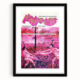 Vintage Magazine Cover Art – New Worlds Retro Print