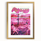 Vintage Magazine Cover Art – New Worlds Retro Print