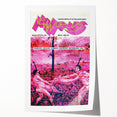 Vintage Magazine Cover Art – New Worlds Retro Print