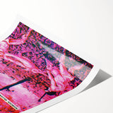 Vintage Magazine Cover Art – New Worlds Retro Print