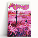 Vintage Magazine Cover Art – New Worlds Retro Print