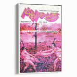 Vintage Magazine Cover Art – New Worlds Retro Print