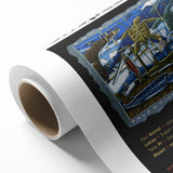 Vintage Magazine Cover Art - Classic Retro Fishing Charter Print