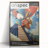 Vintage Magazine Cover Art - Retro Fantasy Magazine Print