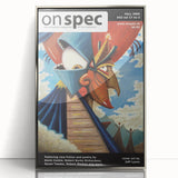 Vintage Magazine Cover Art - Retro Fantasy Magazine Print