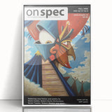 Vintage Magazine Cover Art - Retro Fantasy Magazine Print