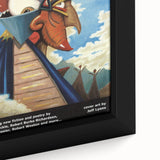 Vintage Magazine Cover Art - Retro Fantasy Magazine Print