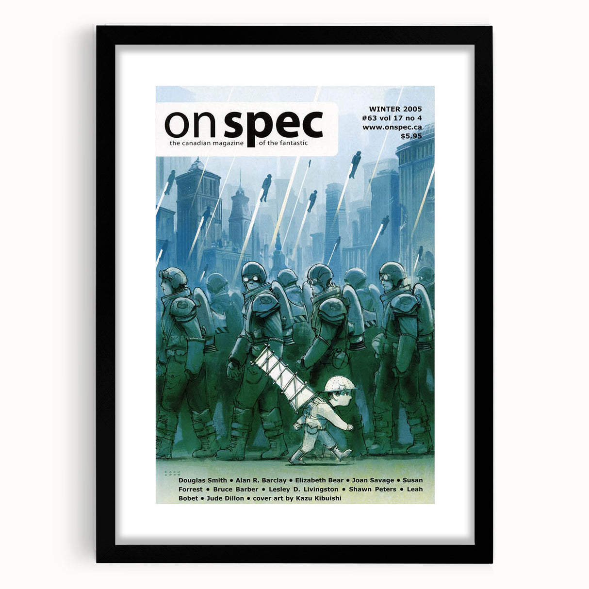 Vintage Magazine Cover Art - Retro Sci-Fi Magazine Print