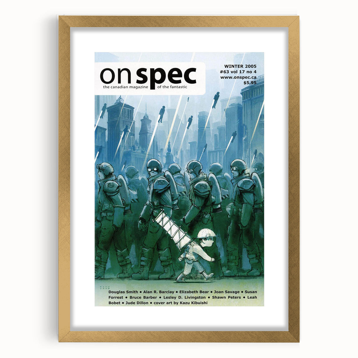 Vintage Magazine Cover Art - Retro Sci-Fi Magazine Print