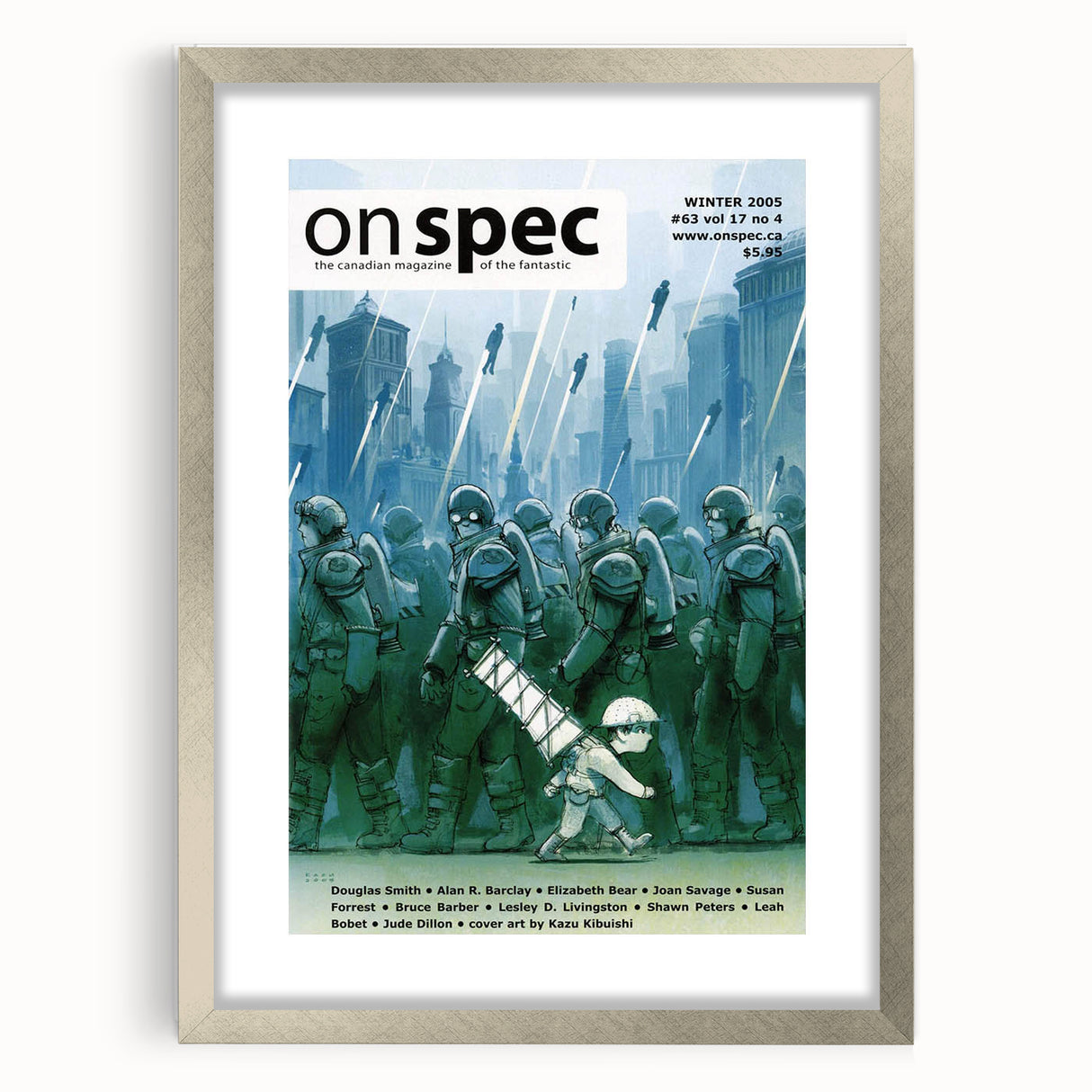 Vintage Magazine Cover Art - Retro Sci-Fi Magazine Print