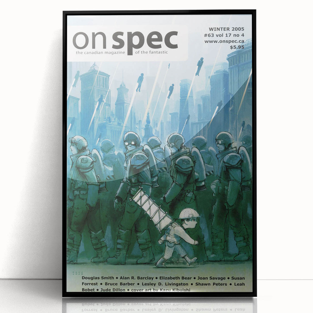 Vintage Magazine Cover Art - Retro Sci-Fi Magazine Print