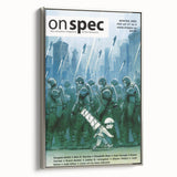 Vintage Magazine Cover Art - Retro Sci-Fi Magazine Print