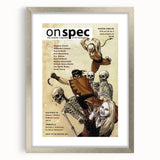 Vintage Magazine Cover Art - Retro Action Fantasy Magazine Print