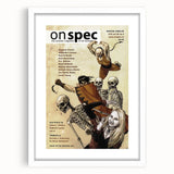 Vintage Magazine Cover Art - Retro Action Fantasy Magazine Print