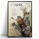 Vintage Magazine Cover Art - Retro Action Fantasy Magazine Print