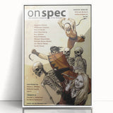 Vintage Magazine Cover Art - Retro Action Fantasy Magazine Print