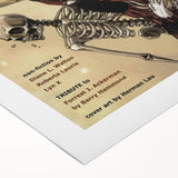 Vintage Magazine Cover Art - Retro Action Fantasy Magazine Print