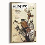 Vintage Magazine Cover Art - Retro Action Fantasy Magazine Print