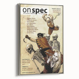 Vintage Magazine Cover Art - Retro Action Fantasy Magazine Print