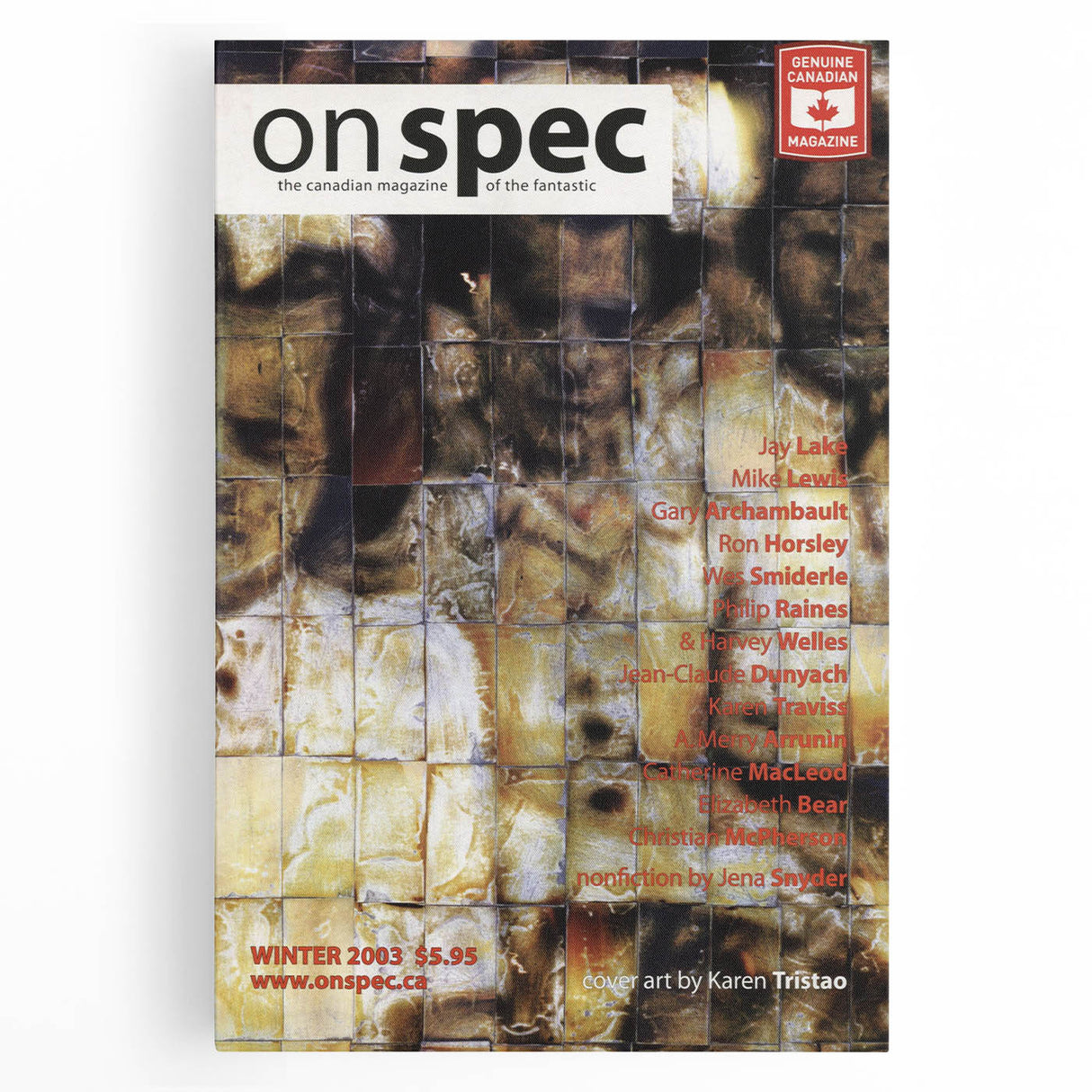 Vintage Magazine Cover Art - Retro Abstract Magazine Print