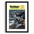 Vintage Magazine Cover Art - Retro Outdoor Adventure Magazine Print